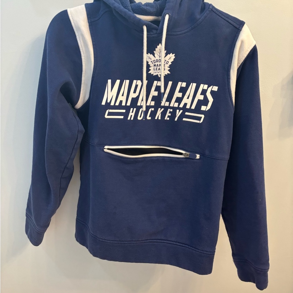 Fanatics Maple Leafs Hockey Blue Sweater